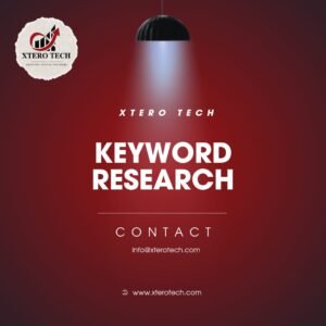 Keyword Research Service By Xtero Tech Dubai, UAE